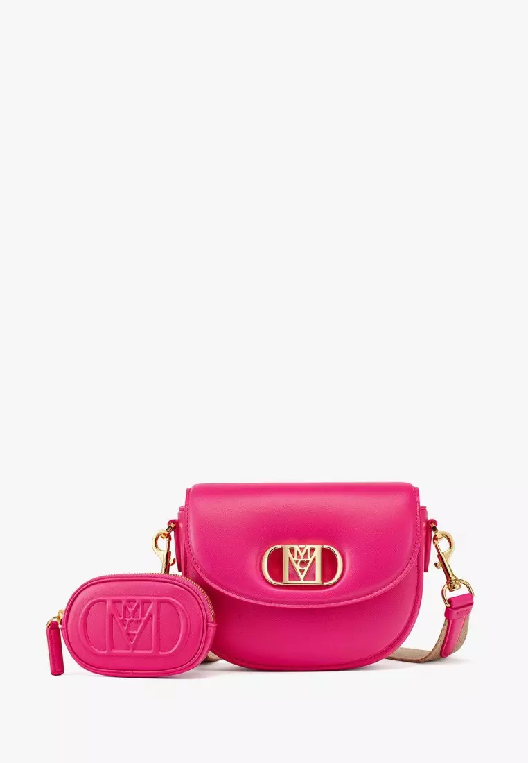 Buy MCM Mode Travia Crossbody w Pouch Charm in Lamb Nappa Leather