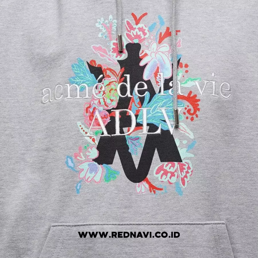 ★【acme'de la vie】★LOGO EMBLEM FLOWER ESSENTIAL HOODI.E★ MUSINSA | acmé de la vie A LOGO EMBLEM FLOWER ESSENTIAL