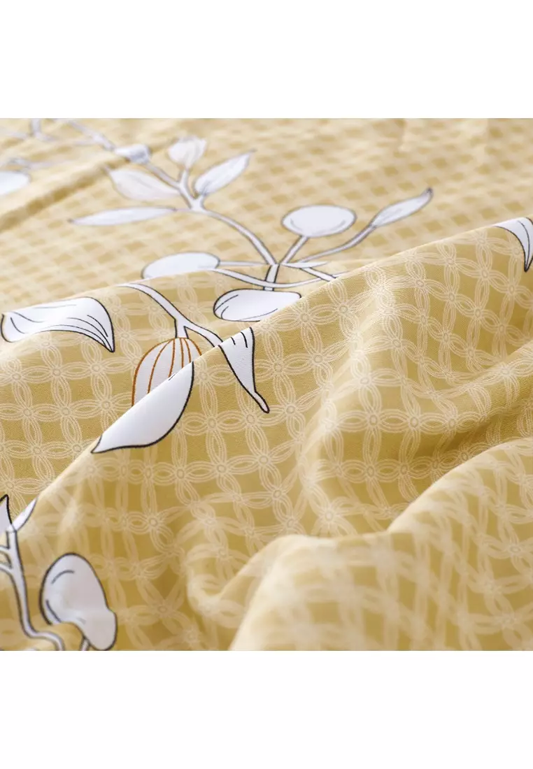 Buy Epitex Epitex Hybrid Botanic Silk Bedset 1200 Thread count