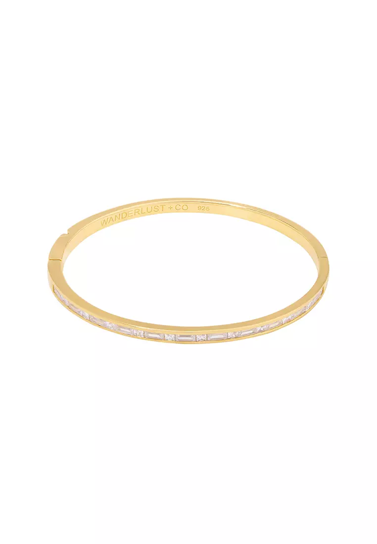 Gold online vermeil bangle