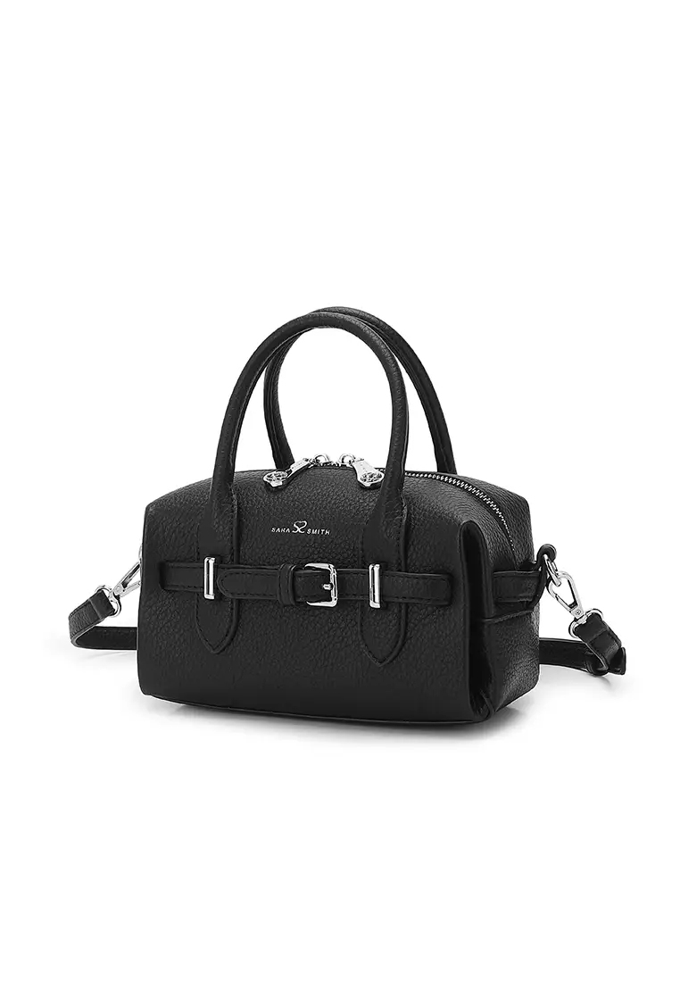 Women's Top Handle Bag / Sling Bag / Crossbody Bag / Shoulder Bag (Tas Tangan Wanita / Tas Selempang Wanita / Tas Bahu Wanita) - Hitam
