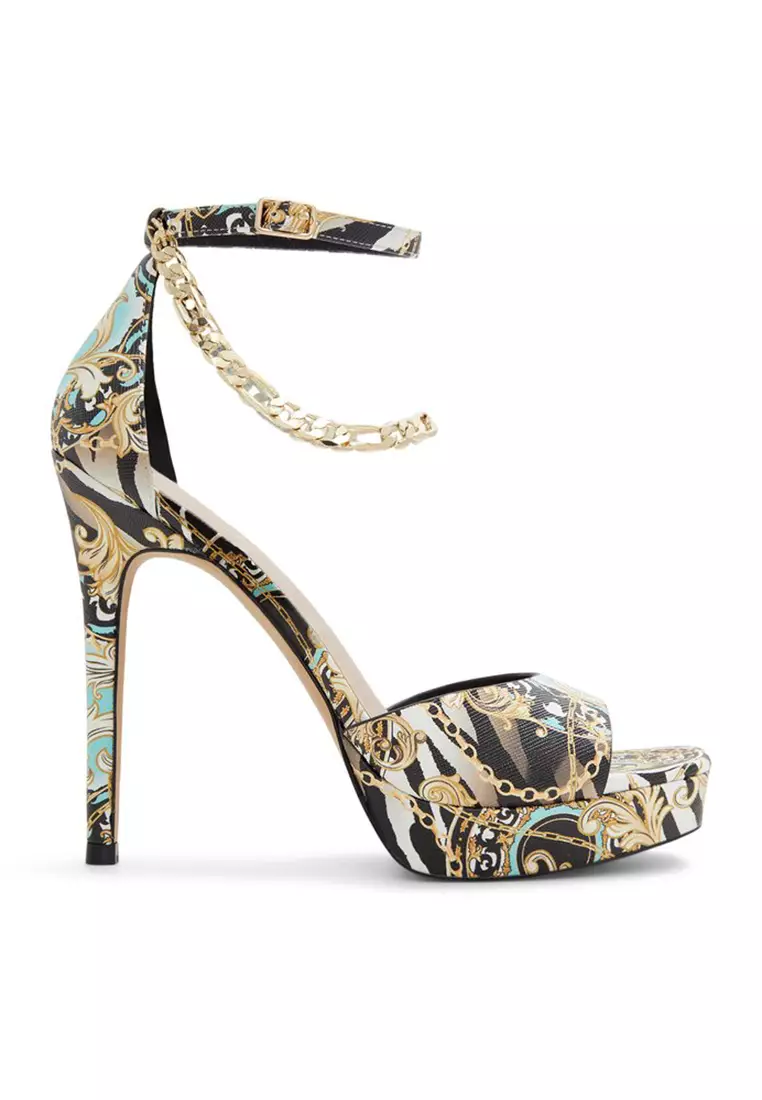 Buy ALDO Prisilla Ankle Strap Chain Heels 2024 Online ZALORA