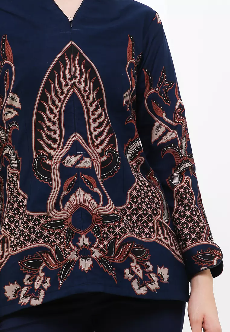 Blouse Batik Mataram Premium Slimfit Elegant