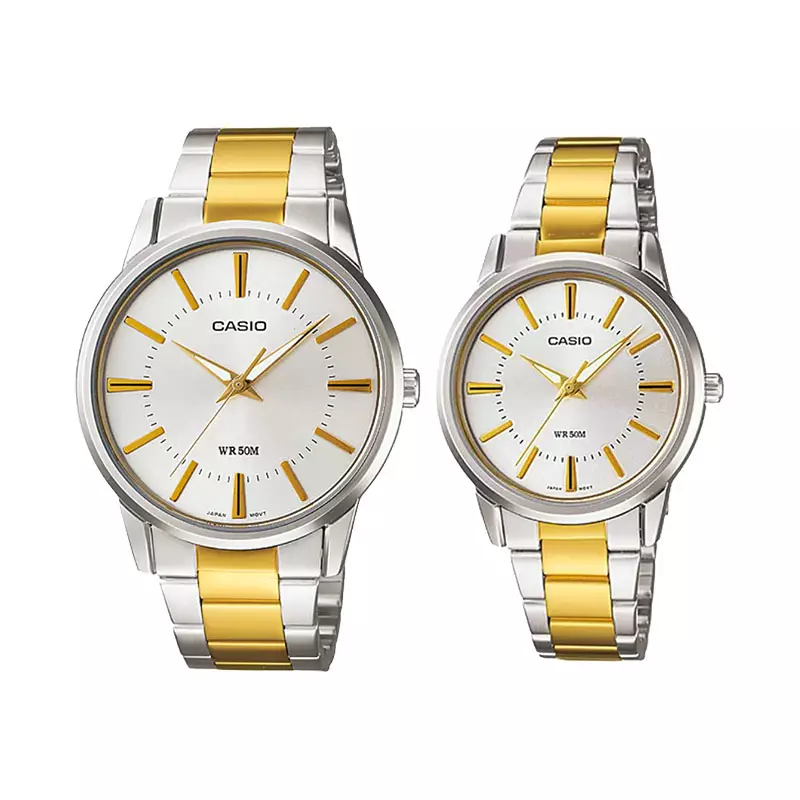 Jual Casio Jam Tangan Couple Casio General LTP-1303SG-7AVDF_MTP