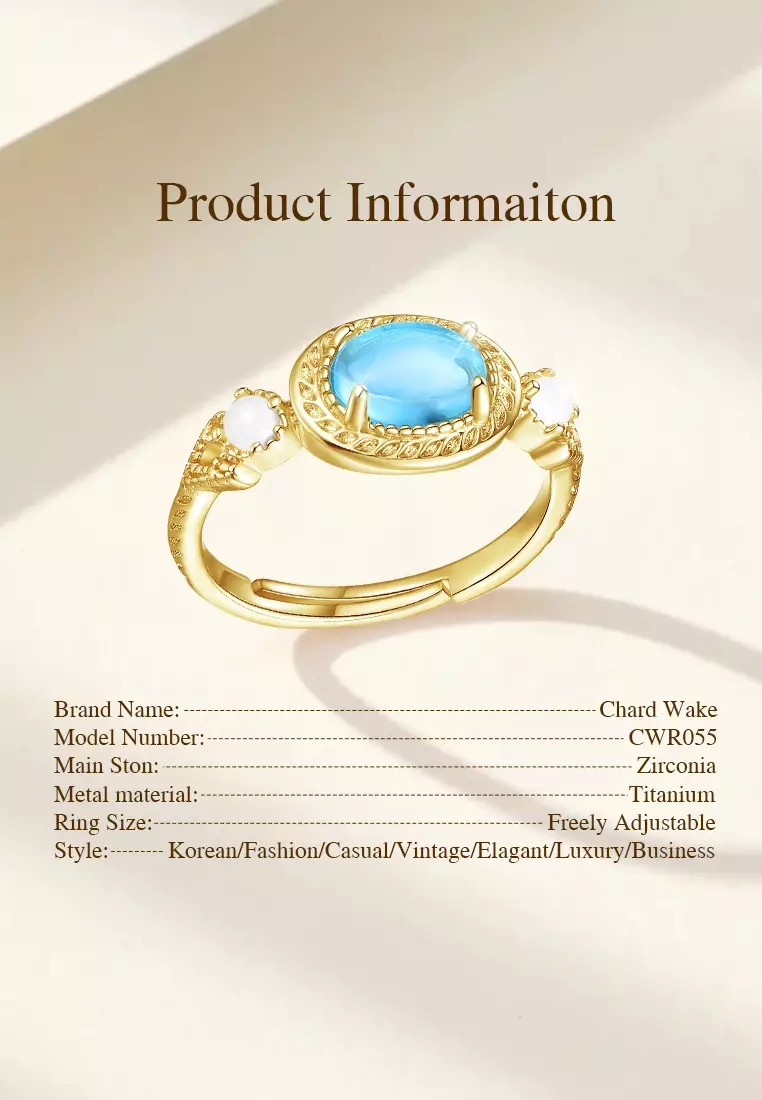 Cincin Wanita Original Perhiasan Elegan Fashion Cincin Cewek Tunangan Rings