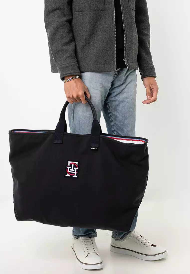 Th X Clot Reversible Stripe Tote Bag - Tommy Jeans
