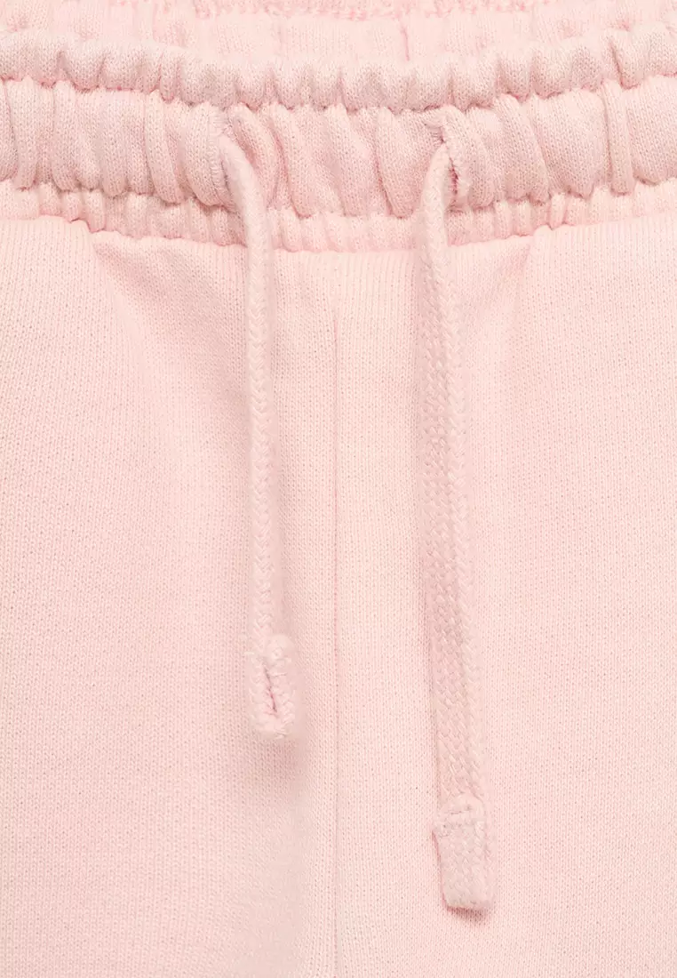 Cotton Drawstring Jogger Pants