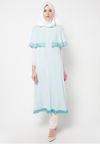 Off-Sholder Tasseled Dress