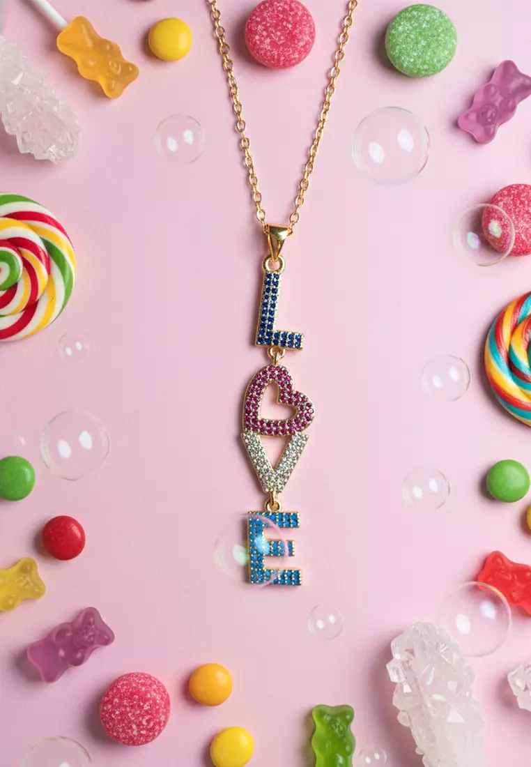 LOVE Your Heart Pendant Necklace
