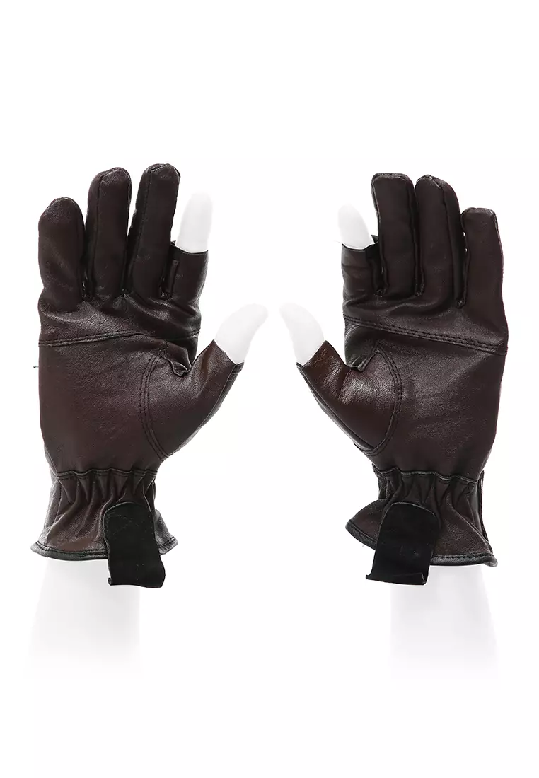 Decs Gloves Casual Sport Comfortable Material Leather ORIGINAL - Brown