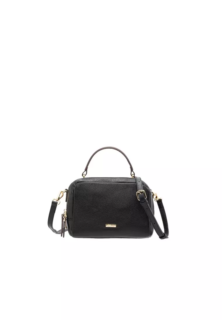 Genuine on sale leather crossbody