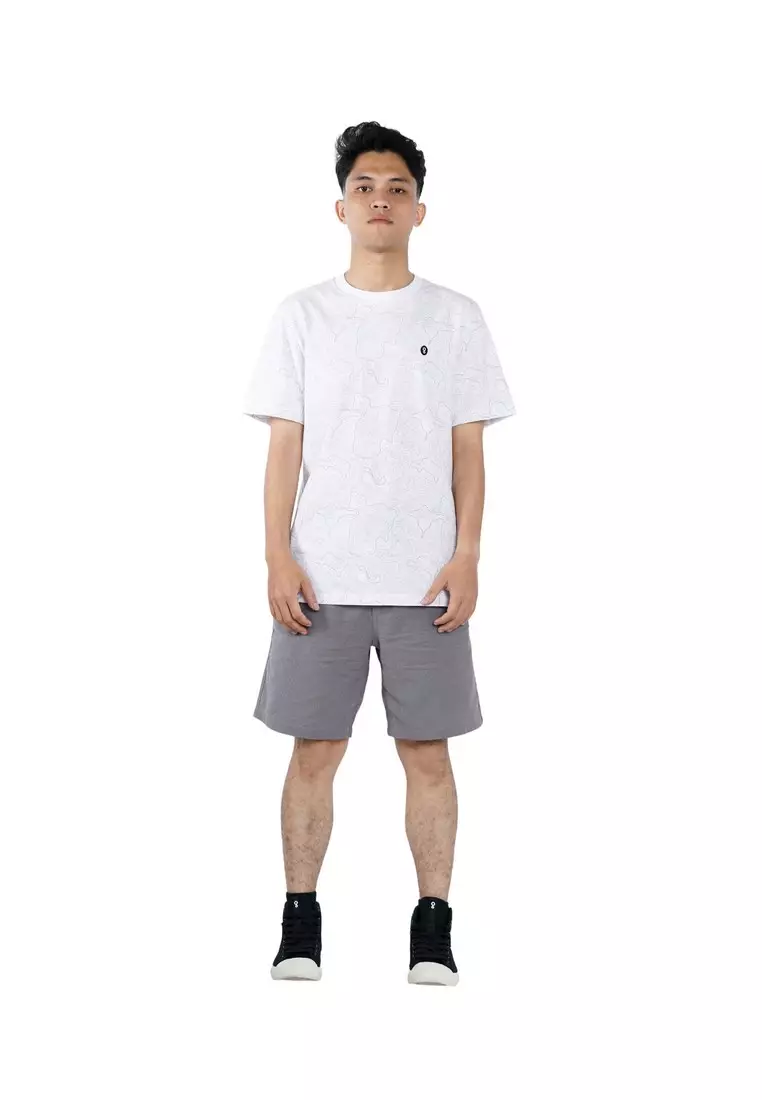 Greenlight Essential Men's T-Shirt Short Sleeve Regular Fit Cotton Carim C070825