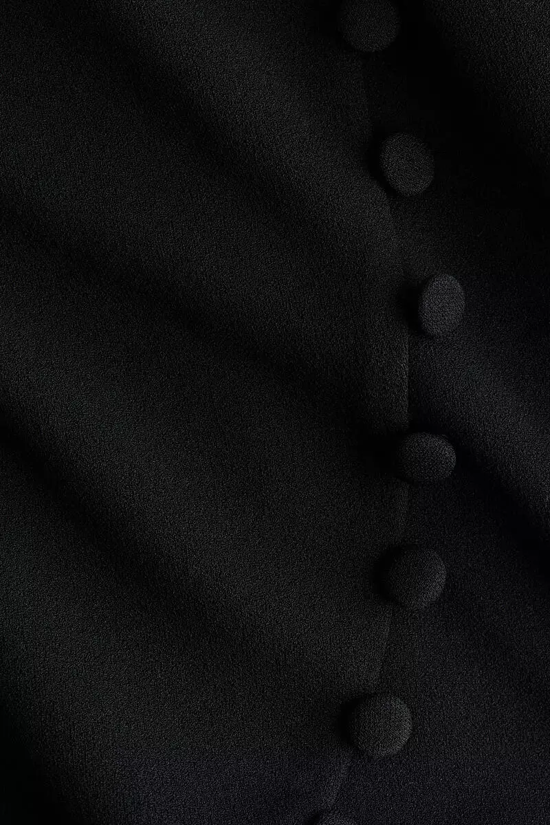 Asymmetric jersey top