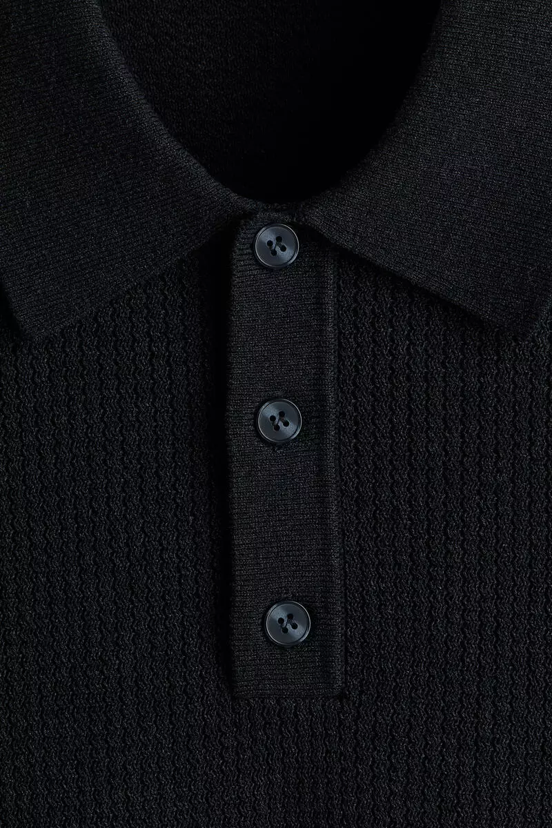 Regular Fit Knitted polo shirt