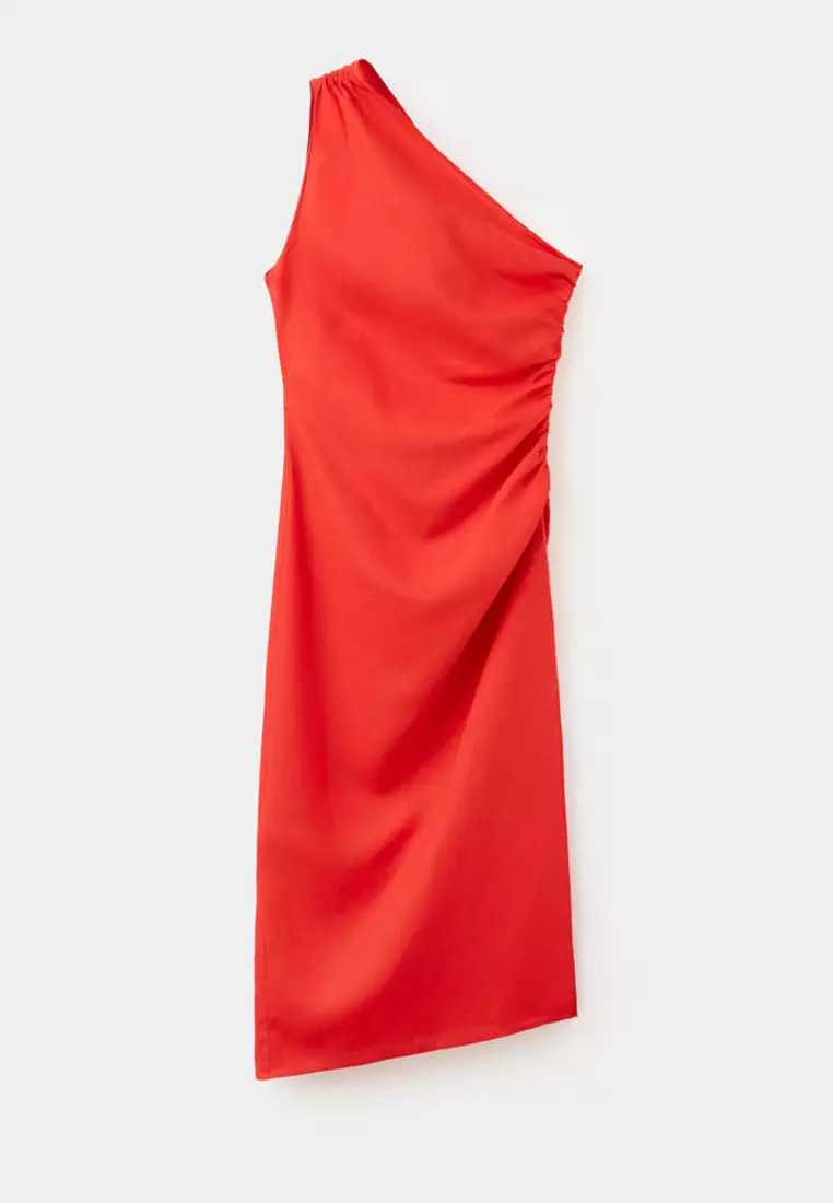 mango red asymmetrical pleated dress Pleated Dress Mango MANGO Asymmetrical Pleated Dress In Sky Blue Endource