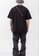 HAPPY FRIDAYS black Plaster Snake Doll Printed Short T-shirt EB-JA017 85FA0AAD49ADADGS_2