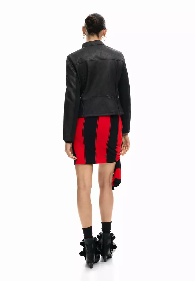 Mandarin collar jacket