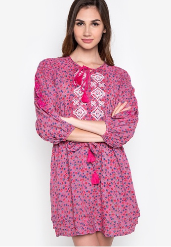 Ditsy Smock Dress - Topshop Malaysia