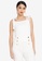 ZALORA OCCASION white Tie Sleeves Top 63DD4AADD25A64GS_1