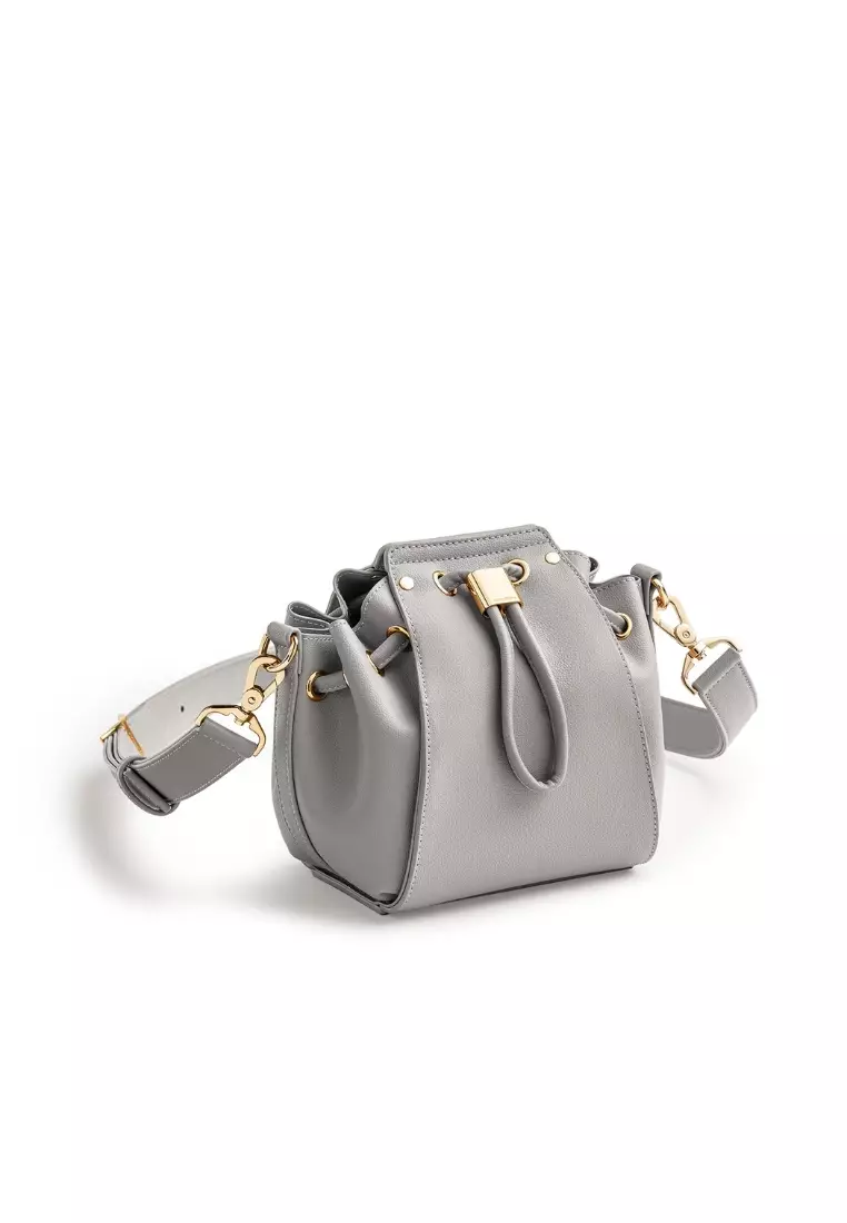 Esbucket Mini Bucket Bag - Timberwolf