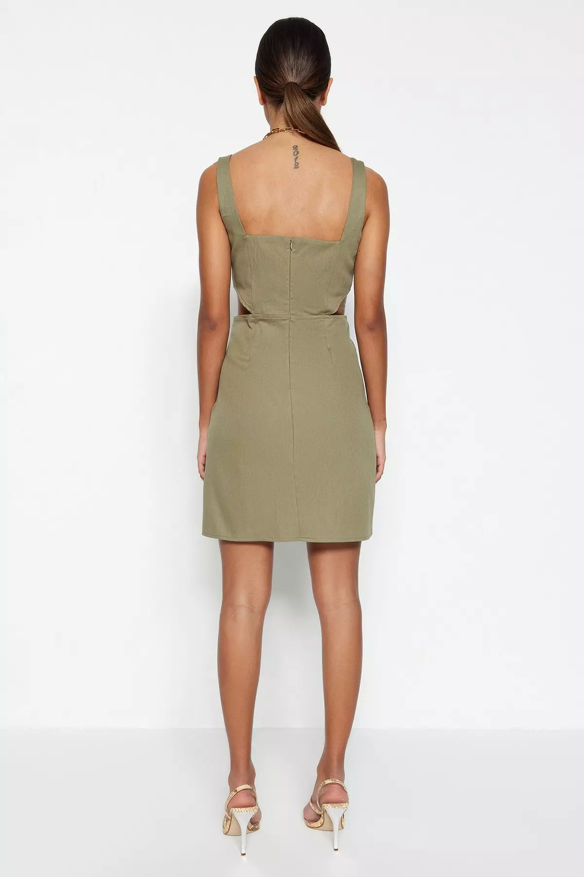 Cut-Out Detailed Dress