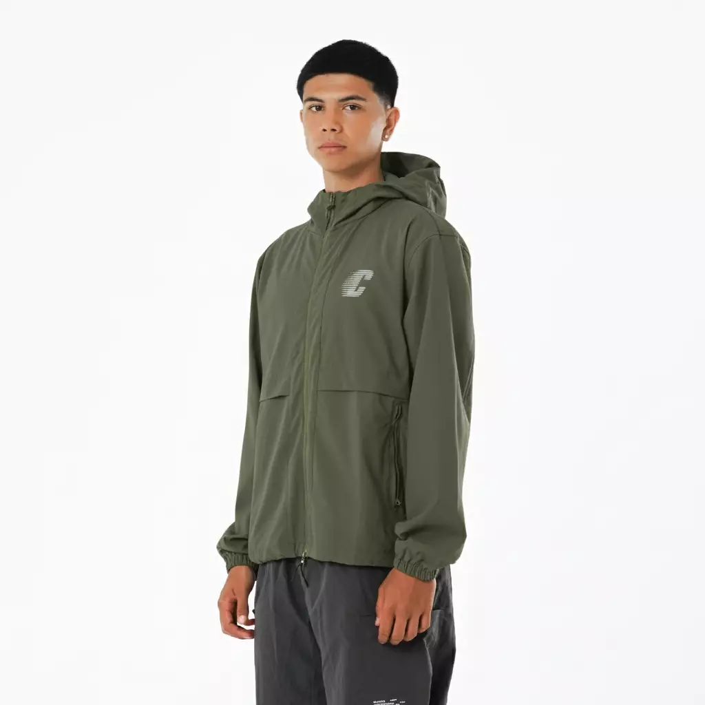 CELCIUS Windbreaker Jacket L03000678C Hijau