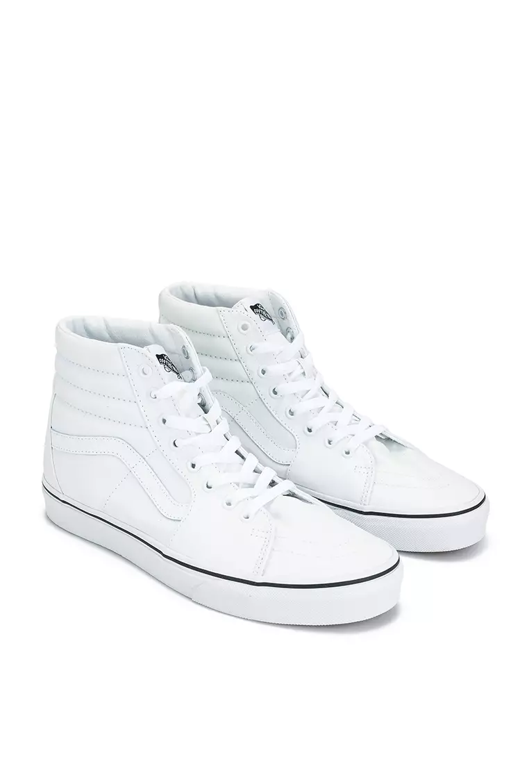 All white vans sk8 hotsell hi's