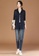 A-IN GIRLS navy Fashion All-Match Lapel Coat 6B64AAA2259241GS_4