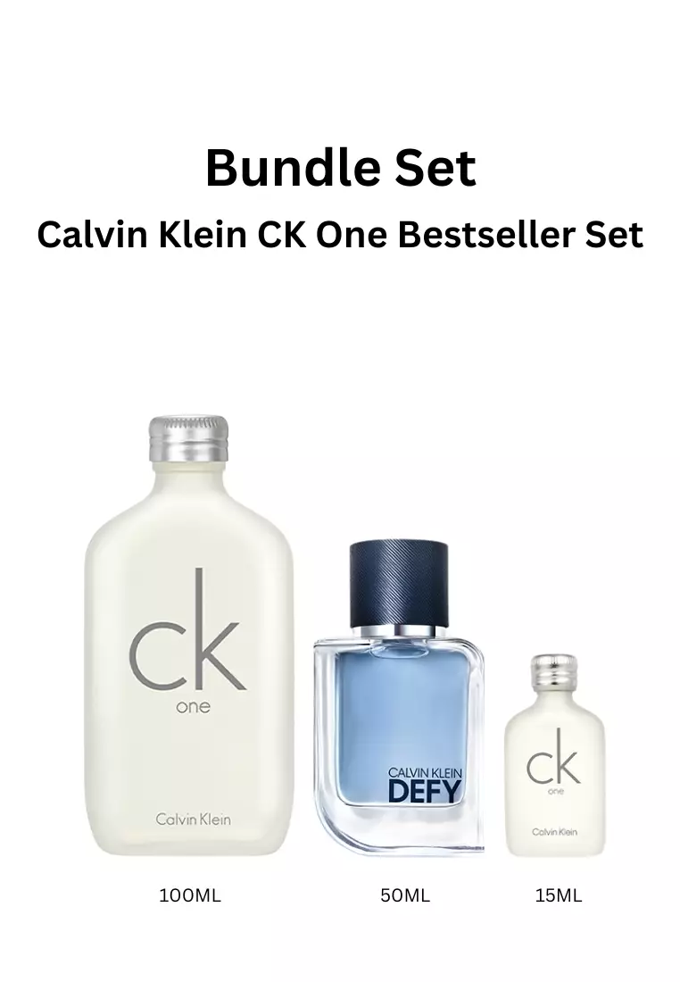 Buy Calvin Klein Fragrances Calvin Klein CK One Bestseller Set - CK One Eau  de Toilette 100ml + CK DEFY Eau de Toilette 50ml + CALVIN KLEIN CK One Eau  de Toilette