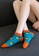 Kings Collection blue Pineapple Pattern Low Cut Socks (One Size) HS202287h 37D6FAA0C0E220GS_2