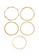 ELLI GERMANY gold Ring Set Stacking Minimalist Trend Blogger Basic Gold Plated 1C9EDAC016981FGS_3