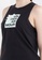 Under Armour black Stacked Box Muscle Tank Top 8EA19AAFD590DDGS_2