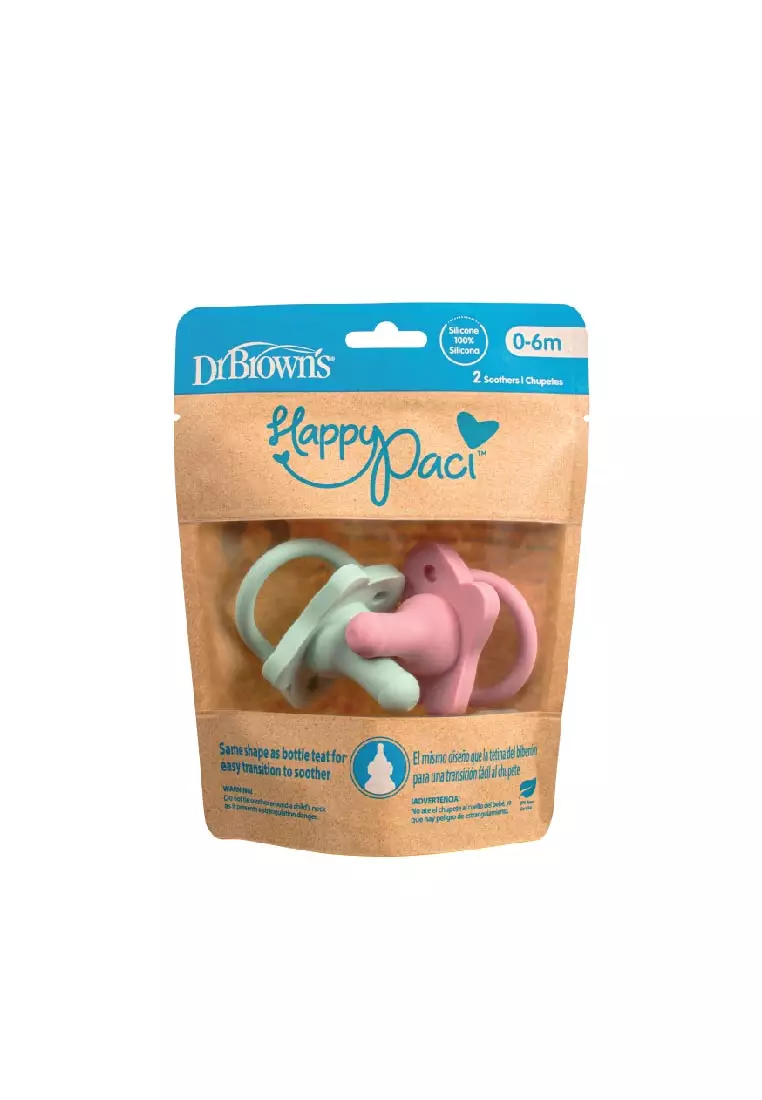Buy Dr Brown s Dr Brown s HappyPaci One Piece Silicone Baby