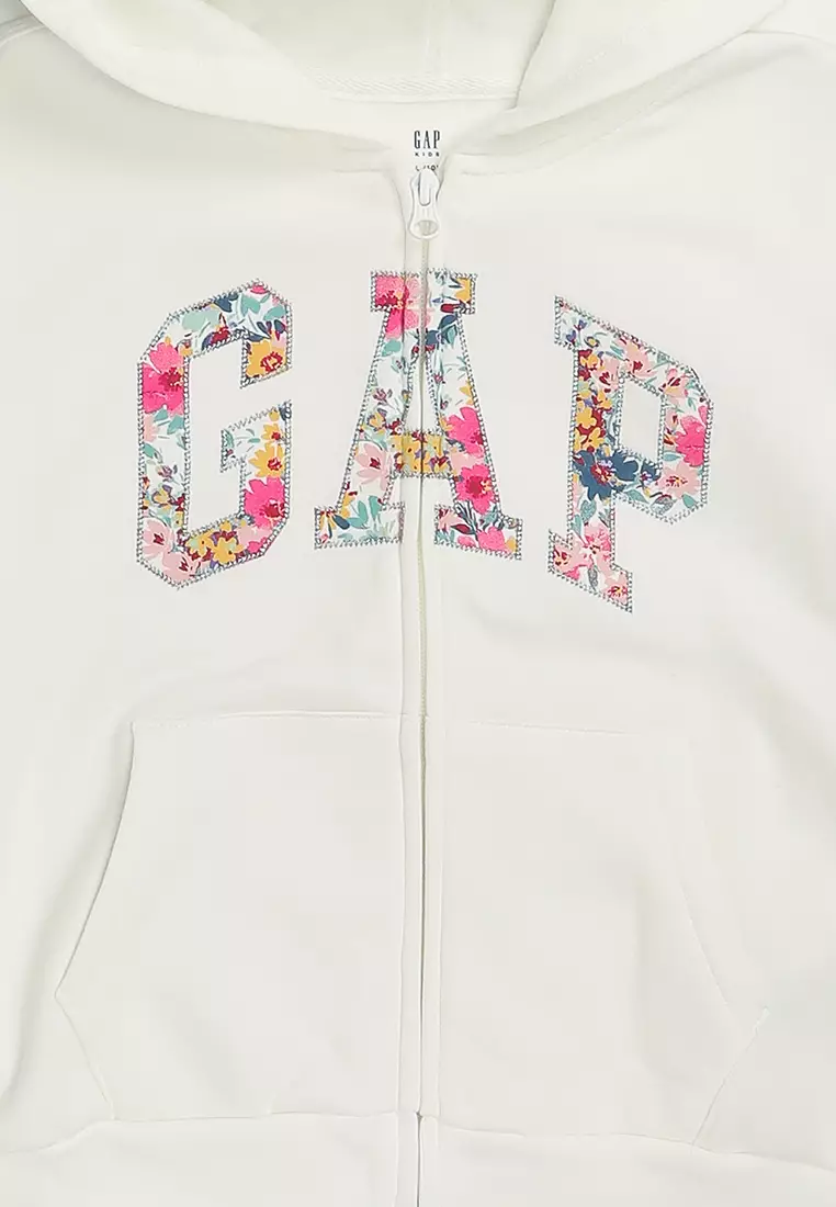 Vintage Soft Logo Full Zip Hoodie