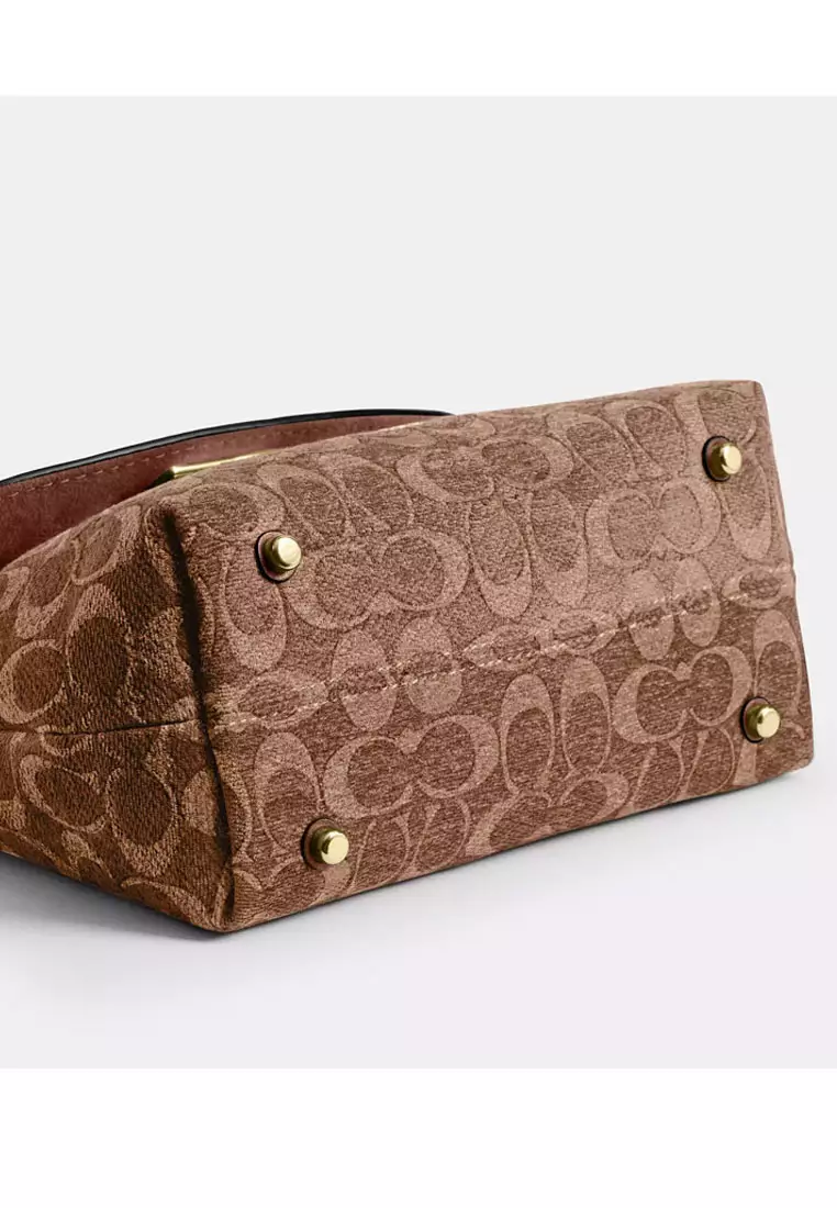 Emory Top Handle Bag In Signature Chenille