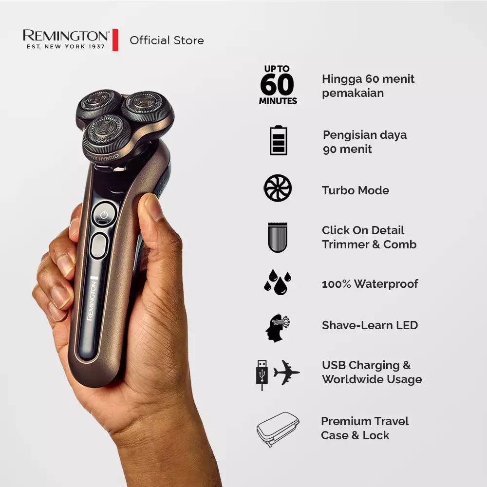 Remington X9 Limitless X Rotary Shaver XR1795