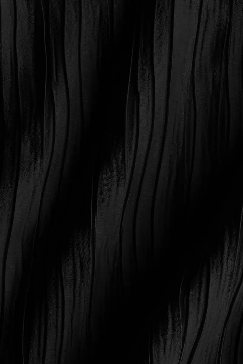 Crinkled pull-on trousers