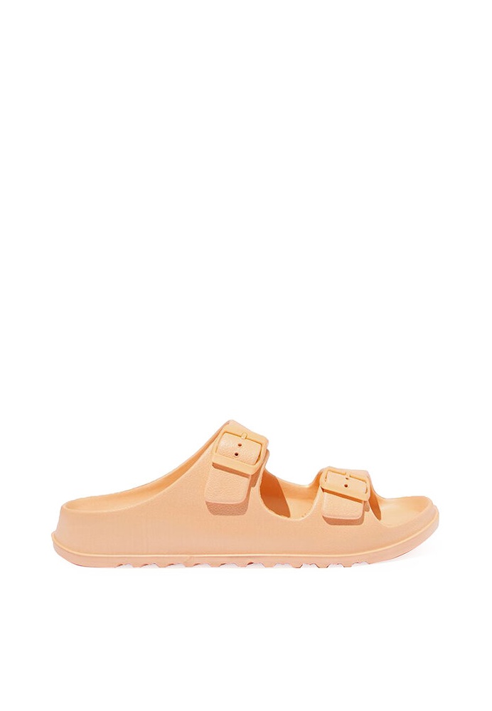 Rubi Bronte Double Buckle Slides ZALORA Malaysia