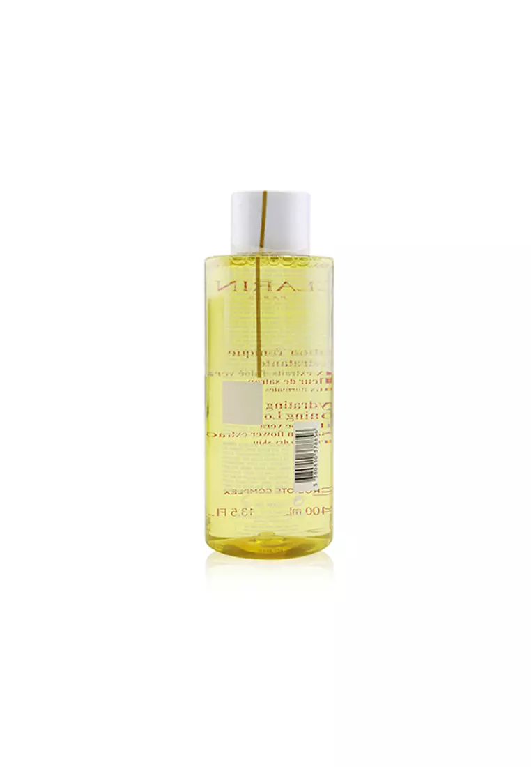 CLARINS - Hydrating Toning Lotion with Aloe Vera & Saffron Flower Extracts - Normal to Dry Skin 400ml/13.5oz