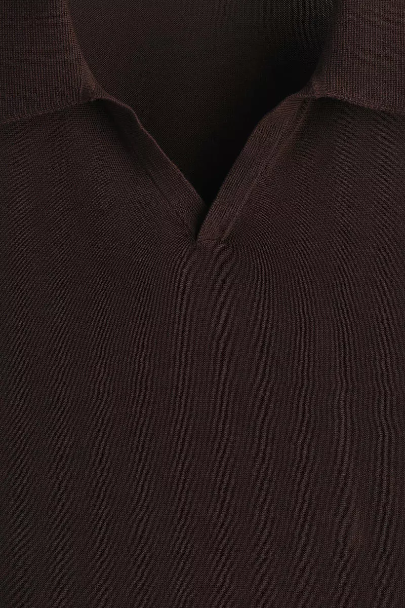 Regular Fit V-neck polo shirt