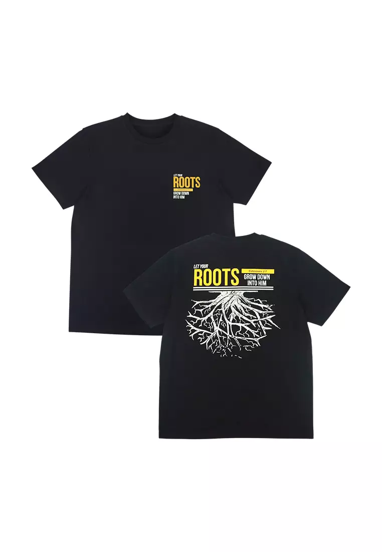 Men's Graphic T-Shirt "Colossians 2:7"