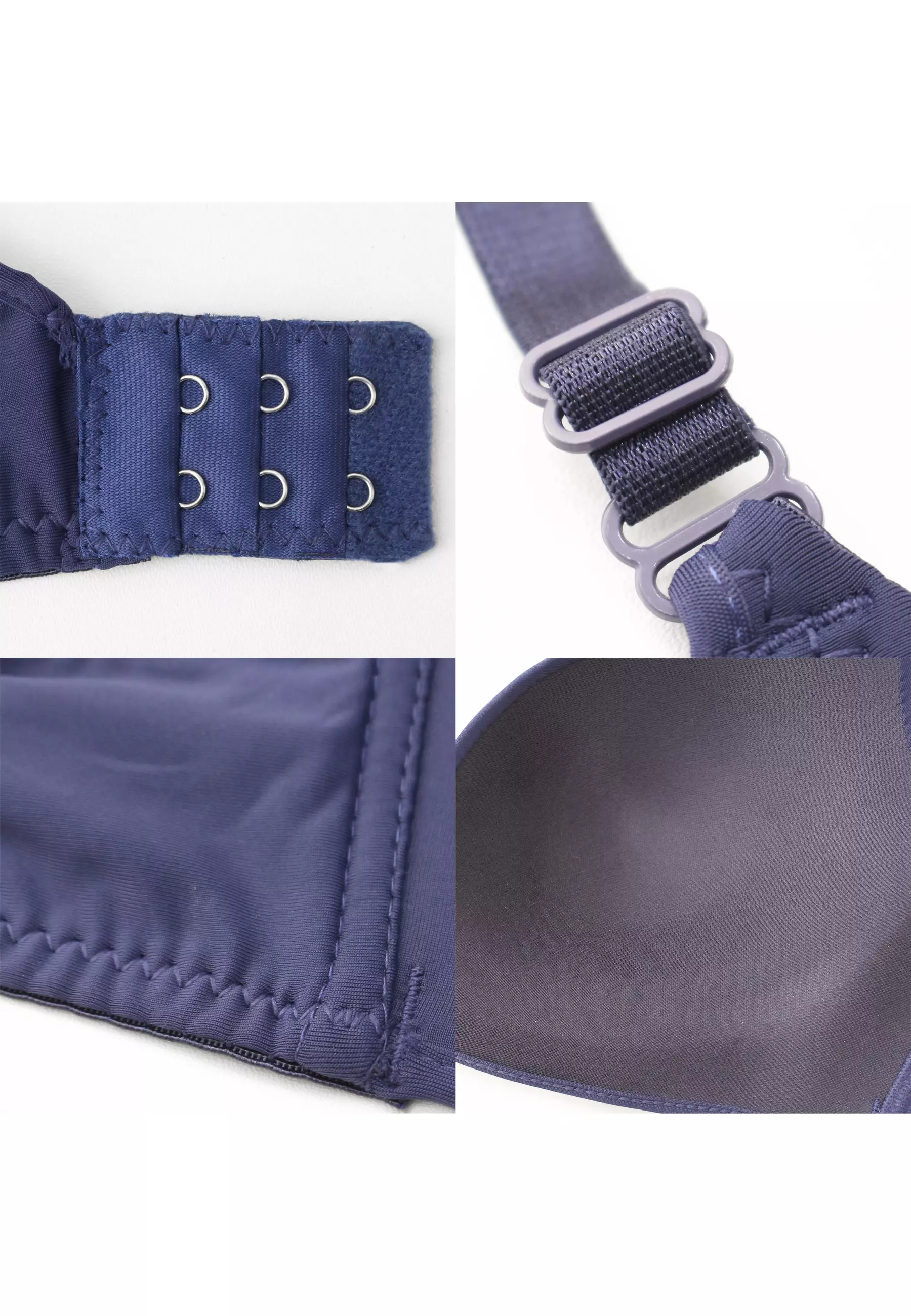 Wimiu BH Bra Tanpa Kawat Wanita Premium Satin Seamless Busa Tipis 100089