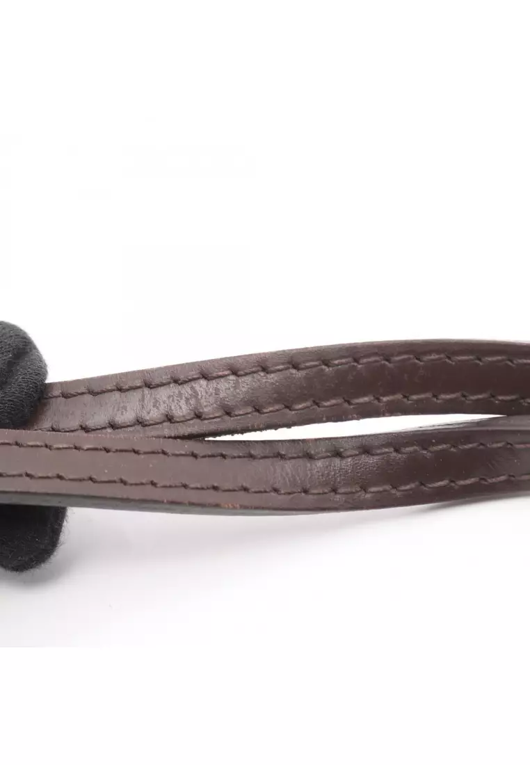 Pre-Loved Louis Vuitton Neverfull PM Damier  ebene Handbag tote bag PVC leather Brown