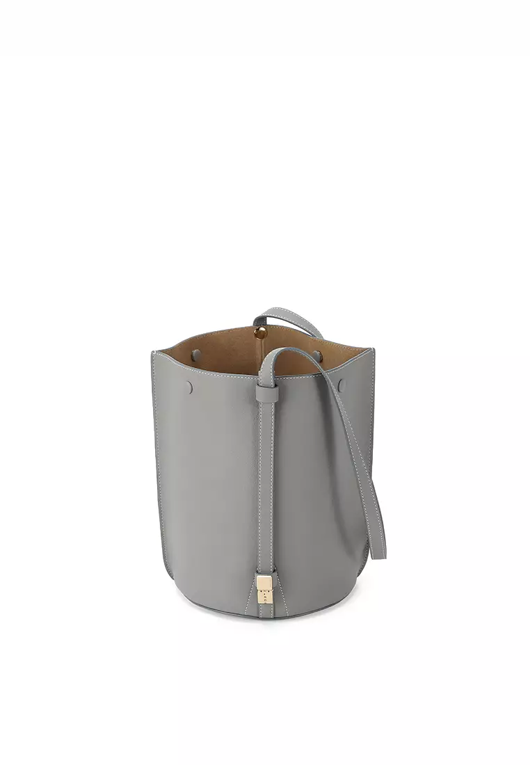 ORUKAMI Flat Hook Convertible Bucket Tote - Grey