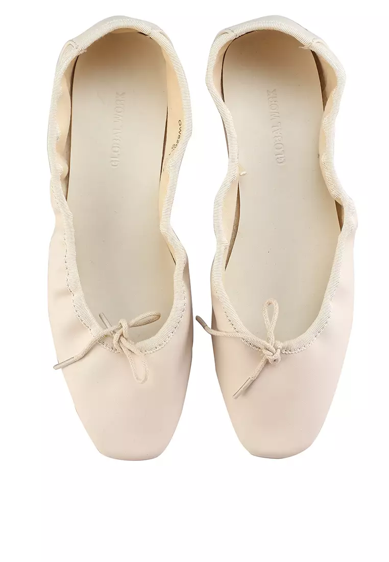 Bow Detail Ballerina Flats