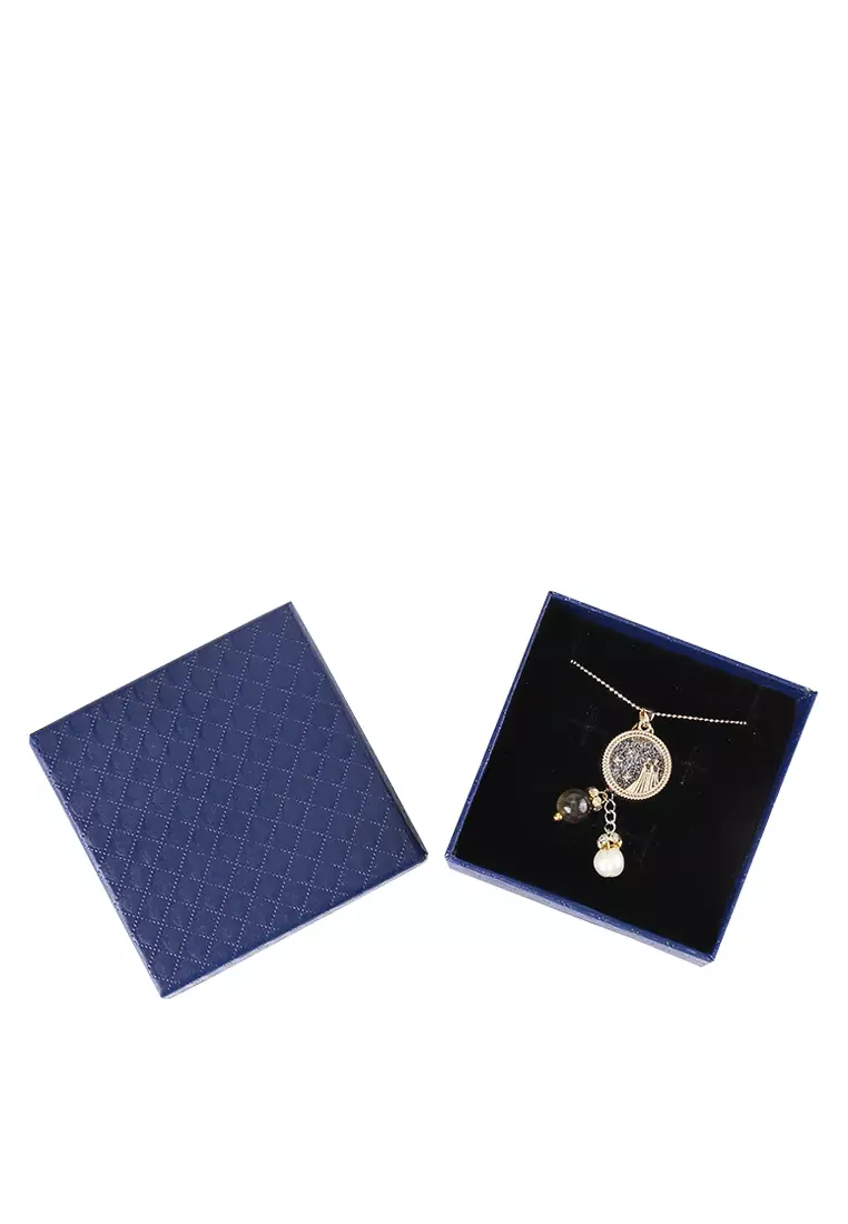 Gemini with Pearl & Tiger's Eyes