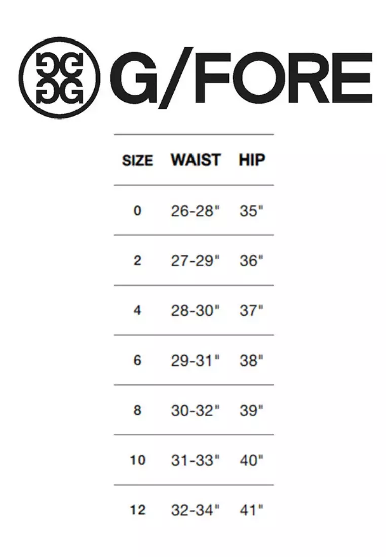 G/FORE Women’s Luxe 4-Way Stretch Twill Straight Leg Trouser