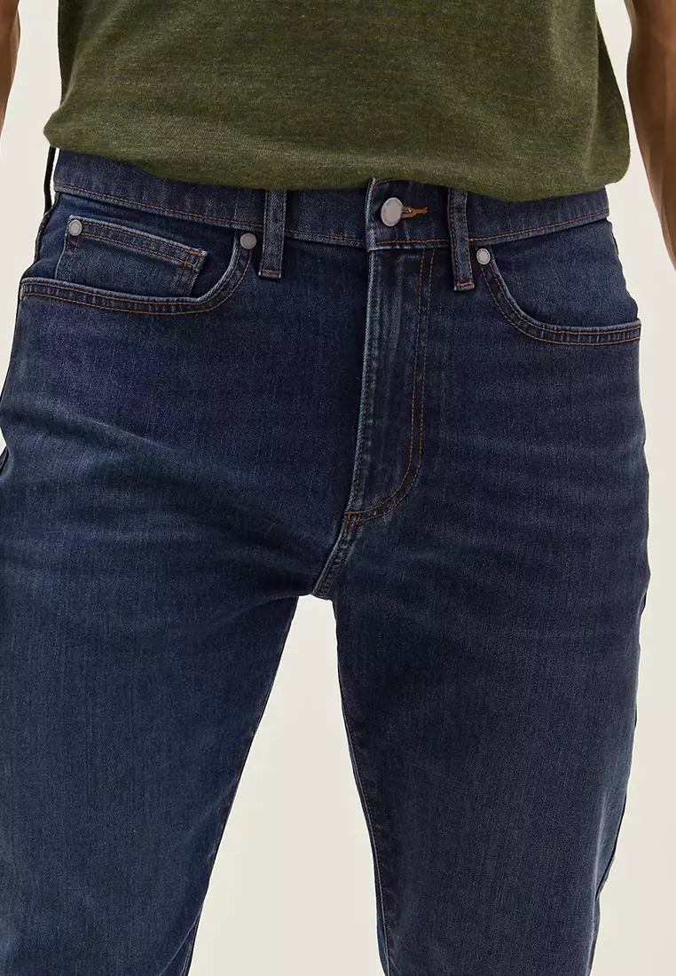 Slim Fit Stretch Jeans With Stormwear