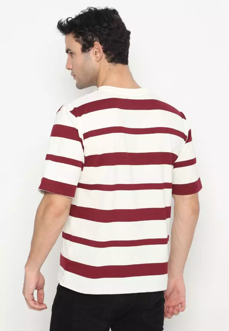 MATSUDA Kaos Oversize 20s Stripe Heavyweight T shirt Narashino