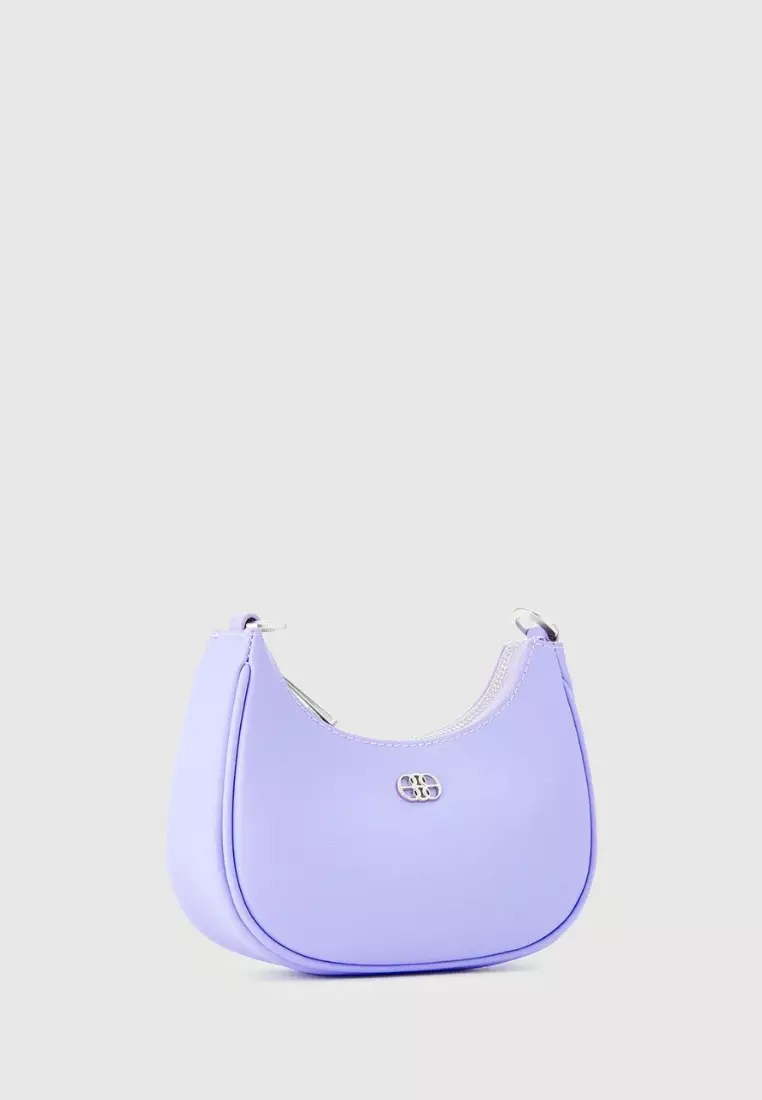 Gianna Petite Shoulder Bag Purple Paste